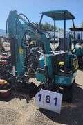 2024/2025 AGT MINI EXCAVATOR MODEL: QK16R - RATO GASOLINE ENGINE, S/N: QK16R202501050205 (KEY)