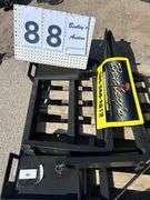 2025 MOWER KING SKID STEER FORKS MODEL: SA - ADJUSTABLE, QUICK ATTACH, S/N: SA25050101C-06C