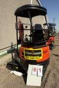 2025 CFG MINI EXCAVATOR MODEL: NT18K - KUBOTA DIESEL ENGINE, S/N: NT18K2025L052073 (KEY)