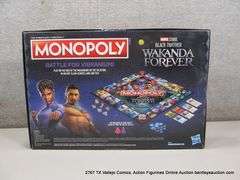MONOPOLY BOARD GAME "BLACK PANTHER WAKANDA FOREVER"