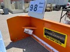 2025 WOLVERINE SKID STEER SNOW PUSHER MODEL: SP-15-84W, S/N: ZWD202502061-93