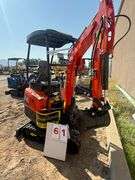 2025 CFG MINI EXCAVATOR MODEL: NT18K - KUBOTA DIESEL ENGINE, S/N: NT18K2025L052073 (KEY)