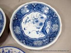 LOT: 2 CERAMIC ORIENTAL PLATES, 1 8" DECORATIVE CERAMIC PLATE