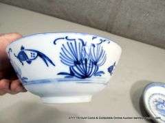 LOT: 2 CERAMIC ORIENTAL BOWLS, 1 IS A DRAGON CERAMIC/METAL