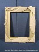 GOLD PAINTED, CARVED ORNATE WOODEN FRAME 32 X 24