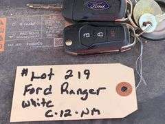 2019  FORD  RANGER  XLT  PICKUP, 4WD  47,298 MILES SHOWING