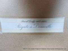 "REGATE A DEAUVILLE" 18 X 35