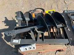 2025 WOLVERINE SKID STEER AUGER DRIVE & BIT ATTACHMENT MODEL: ADB-13-1218R,