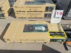 2025 KJ LIVESTOCK METAL SHED MODEL: K1912, 20' X 12'