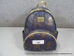 DISNEY STAR WARS 'DROID DEPOT" NAVY BLUE & GOLD BACK PACK