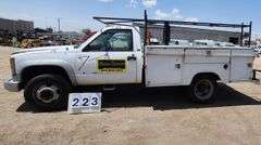 1995  CHEVROLET  GMT-400 TRUCK  1 TON  SERVICE BED  150,660 MILES