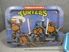 LOT: (3) TEENAGE MUTANT NINJA TURTLES, SMURFS, ASTROLOGY TRAYS