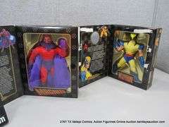TOY BIZ WOLVERINE 8" FIGURE #48496 & MAGNETO 8" NO. 48235 (2X MONEY)