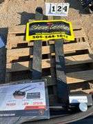 2025 WOLVERINE PALLET FORK HYDRAULIC ADJUSTABLE - FOR SKID LOADER MODEL: PFA-11-3300G,