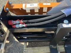 2025 WOLVERINE PALLET FORK HYDRAULIC ADJUSTABLE - FOR SKID LOADER MODEL: PFA-11-3300G,