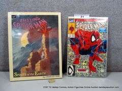LOT: (2) SPIDERMAN 1 MC FARLANE HARDBACK "SPIDERMAN SPIRITS OF EARTH"