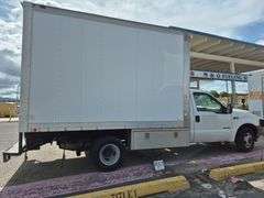 2001  FORD  F-350  BOX TRUCK  144,633 MILES
