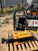 2025 CFG SKID STEER BREAKER MODEL: PD680-PZ, S/N: PD680-PZ25042702D (NO KEY)