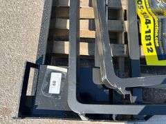 2025 MOWER KING SKID STEER FORKS MODEL: SA - ADJUSTABLE, QUICK ATTACH, S/N: SA25050106C