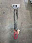 2024/2025 7' DOUBLE LEGS LIFTING CHAIN SLING 5/16" 7' MODEL: LHR-G80,