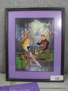SLEEPING BEAUTY MOVIE FREEZE FRMAED IMAGE