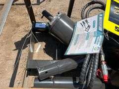 2024/2025 MOWER KING SKID STEER AUGER MODEL: SSECAG-Y WITH 3 BITS - 6", 12", 14" AUGERS,