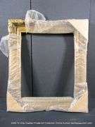GOLD PAINTED, CARVED ORNATE WOODEN FRAME - (WRAPPED IN BUBBLE WRAP) 28 X 32