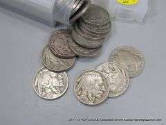 ROLL: 1935 BUFFALO NICKELS (QTY: 40)