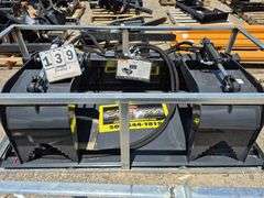 2025 WOLVERINE SKID STEER GRAPPLE BUCKET ATTACHMENT MODEL: GB-11-72W, 72"