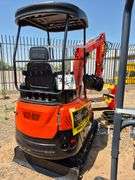 2024/2025 AGT MINI EXCAVATOR MODEL: NT18K - KUBOTA DIESEL ENGINE, S/N: NT18K2025Z0105352