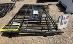 2025 KJ METAL FARM DELIVERY GATE - DEER MOTIF STYLE MODEL: K0720, 7' X 20'