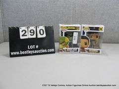 LOT: (2) ASSORTED FUNKO POP! MARVEL AND CRASH BANDICOOT