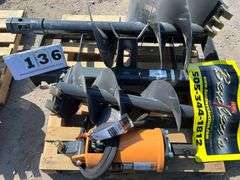 2025 WOLVERINE SKID STEER AUGER DRIVE & BIT ATTACHMENT MODEL: ADB-13-1218R,