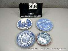 LOT: (4) ASSORTED BOWLS & SAUCERS