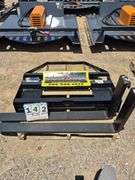 2024/2025 MOWER KING SKID STEER FORKS MODEL SA - ADJUSTABLE, QUICK ATTACH, S/N: SA25010501N-06N