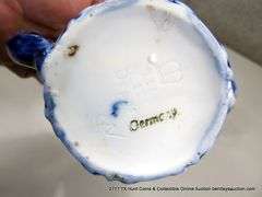 LOT: ORIENTAL BLUE & WHITE SHOE, ORIENTAL EGG & GERMAN BEER STEIN