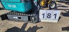 2024/2025 AGT MINI EXCAVATOR MODEL: QK16R - RATO GASOLINE ENGINE, S/N: QK16R202501050205 (KEY)
