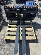 2025 WOLVERINE PALLET FORK HYDRAULIC ADJUSTABLE - FOR SKID LOADER MODEL: PFA-11-3300G,