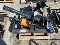 2025 WOLVERINE SKID STEER AUGER DRIVE & BIT ATTACHMENT MODEL: ADB-13-1218R,