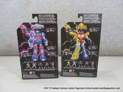 SABANS 'POWER RANGERS SPACE" LIMITED EDITION LEGACY COLLECTION PINK & YELLOW RANGERS (2X MONEY)