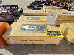 2025 KJ DOUBLE GARAGE METAL SHED MODEL: K2223, 23' X 22'
