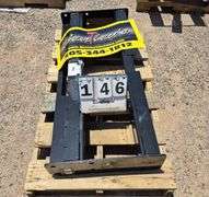 2025 WOLVERINE SKID STEER PALLET FORK FRAME MODEL: PFF2-13-45W