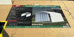 2025 KJ METAL GARAGE MODEL: K2030, 20' X 30'