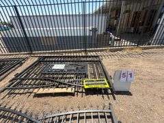 2025 KJ METAL FARM DELIVERY GATE MODEL: K0720, 7' X 20'