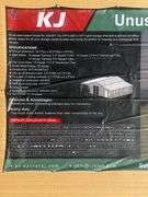 2025 KJ METAL STORAGE SHED MODEL: K4230T, 42' X 30'