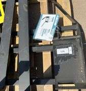2024/2025 MOWER KING SKID STEER FORKS MODEL SA - ADJUSTABLE, QUICK ATTACH, S/N: SA25010501N-06N