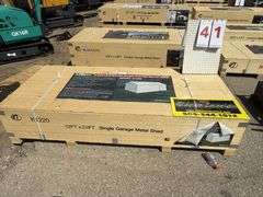 2025 ALL METAL SINGLE GARAGE METAL SHED MODEL: K1220, 12' X 20'