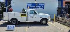 1996  FORD  F-250 PICKUP  W/ SERVICE BED  140,296 MILES