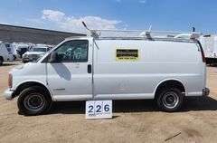 1998  CHEVROLET  EXPRESS  3/4 TON  CARGO VAN  UNKNOWN