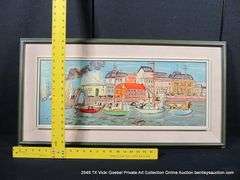 "REGATE A DEAUVILLE" 18 X 35